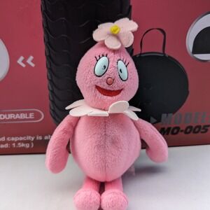 Yo Gabba Gabba Foofa Plush Stuffed Animal‎ Pink 10 Inch 2010 Nanco Rare